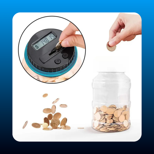 Digital Coin Counting Bank with LCD Counter