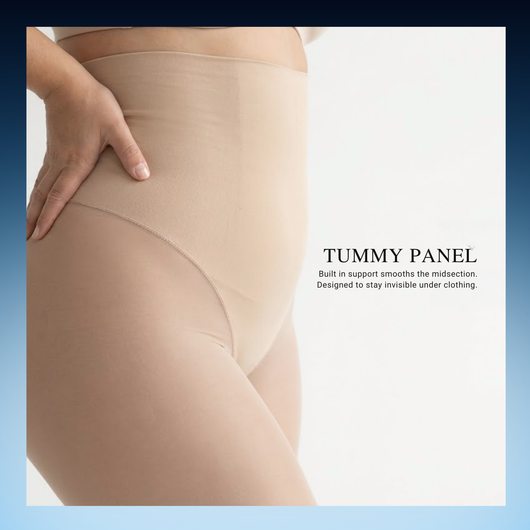 Plus Size High Waist Butt Lifting Capri Shapewear