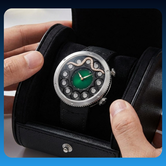 Snake Movement Luxury Watch
