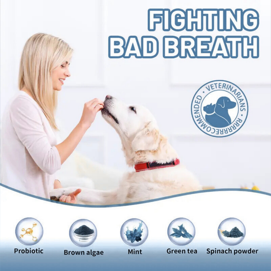 Pet Dental Cleaning Powder for Dogs and Cats
