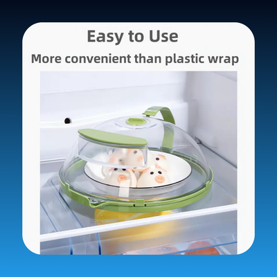Microwave Steamer & Splash Protector Cover