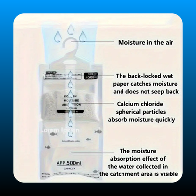 Hanging Moisture Absorber Bags (10 Pack)