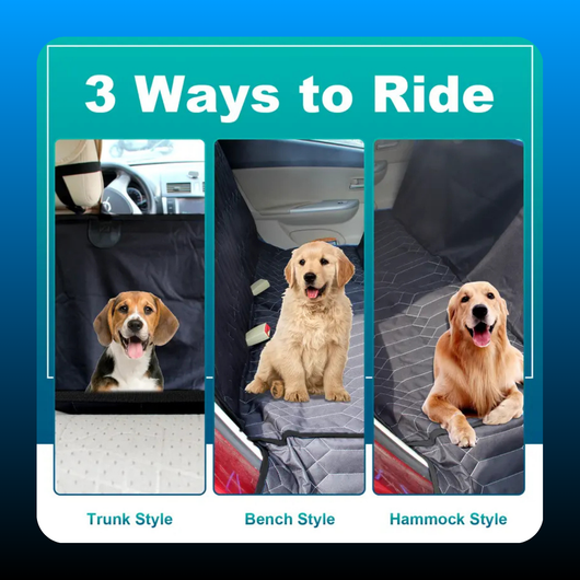 Summer Waterproof Dog Car Seat Cover