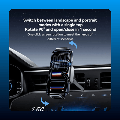Auto Clamp Wireless Car Charger Mount