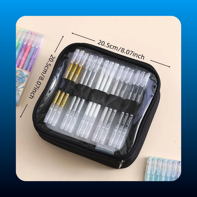 Large-Capacity Pencil Organizer Case
