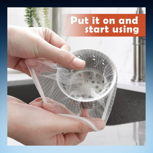 Disposable Sink Strainer Mesh Bags – 300 Count