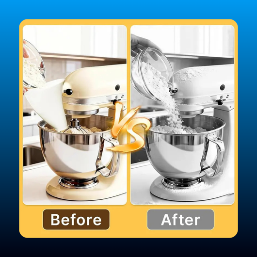 Flour Funnel for Kitchen Mixer
