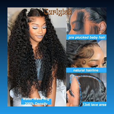 Curlyish - Water Wave Wig