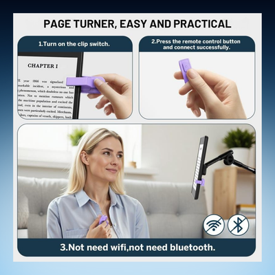 Hands-Free Ring Screen Scroller