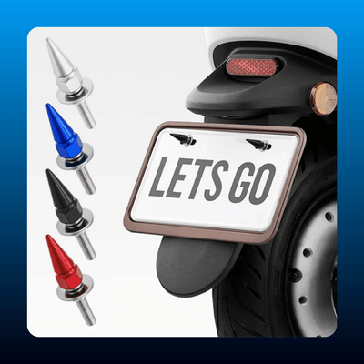 Spike Anti-Theft License Plate Screws