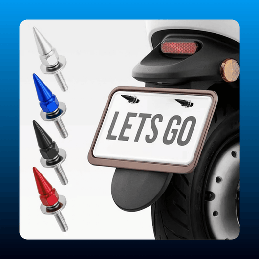 Spike Anti-Theft License Plate Screws