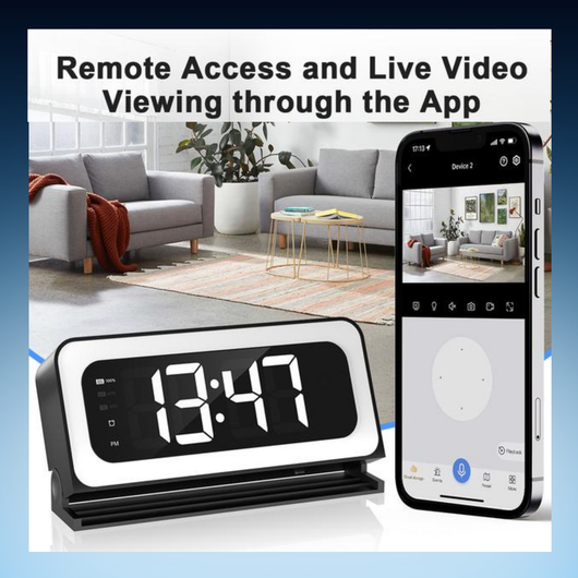 HD Smart Clock Camera