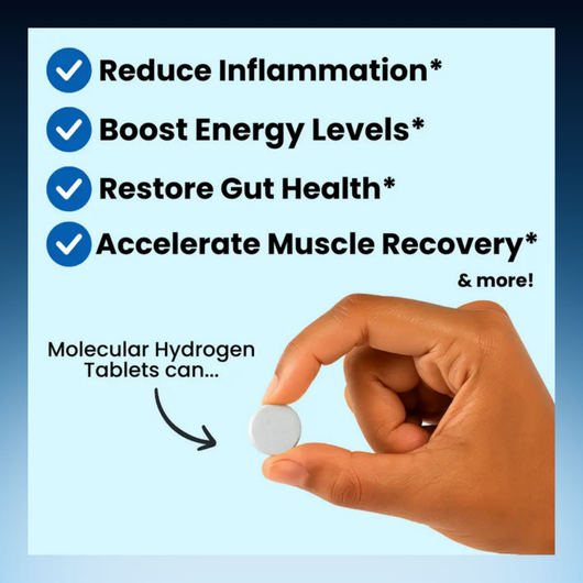 Molecular Hydrogen Effervescent Tablets 30 Day Supply