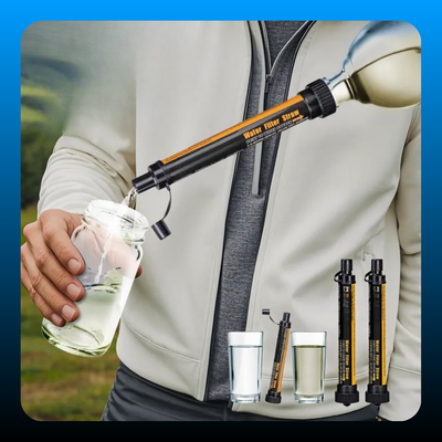 Portable Emergency Water Straw