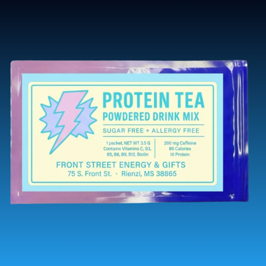 Protein Tea Caffeine Powdered Beverage Mix