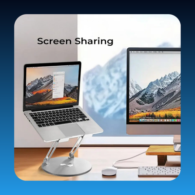 Adjustable Foldable Aluminum Laptop Stand