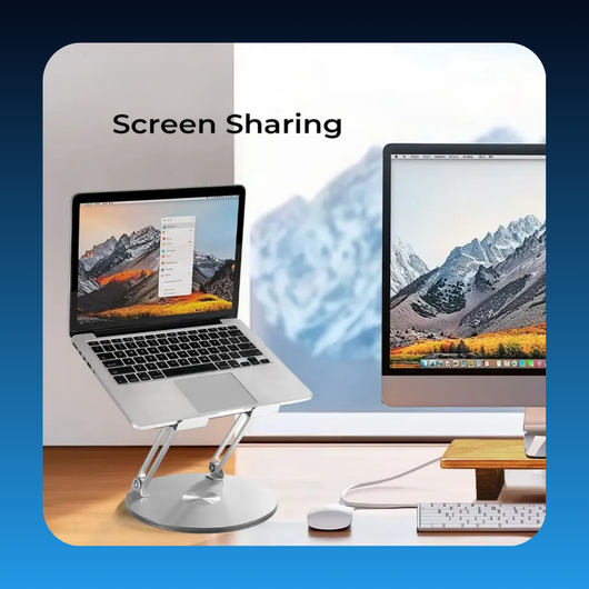 Adjustable Foldable Aluminum Laptop Stand