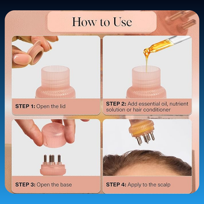 Scalp & Hair Oil Applicator
