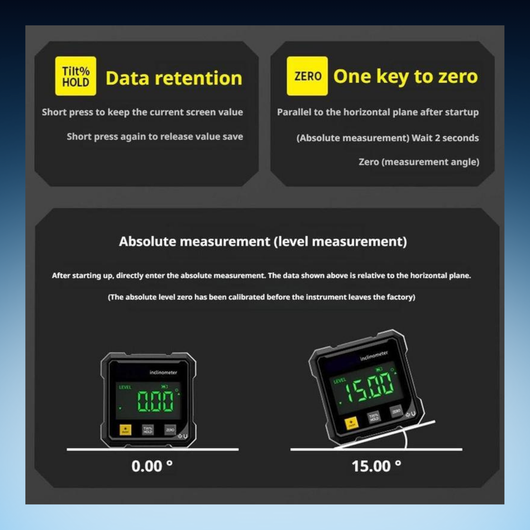 Laser Digital Angle Gauge