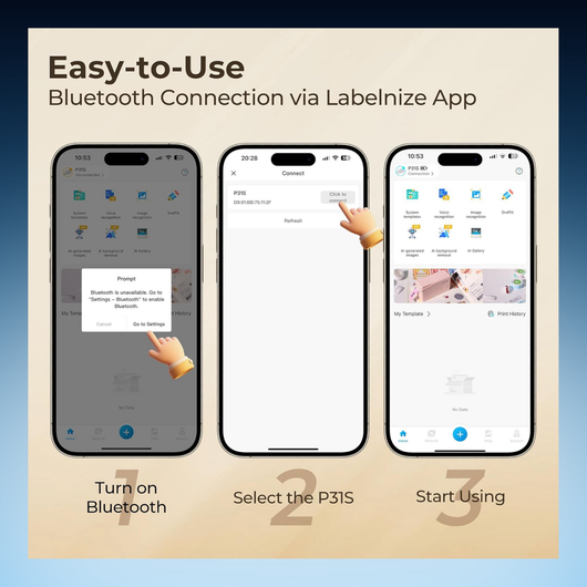Bluetooth Mini Label Maker
