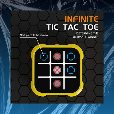 Portable Handheld Tic Tac Toe Game Console