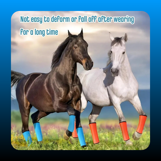 Breathable Mosquito Net Horse Leg Guards (4 Pack)