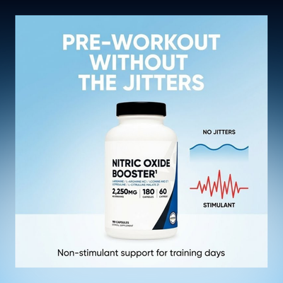 Nitric Oxide Pre-Workout Capsules