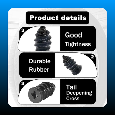 80PCS Tire Plug Kit with Screwdriver
