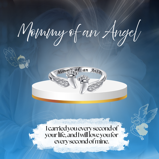 Adjustable Angel Wing Love Ring