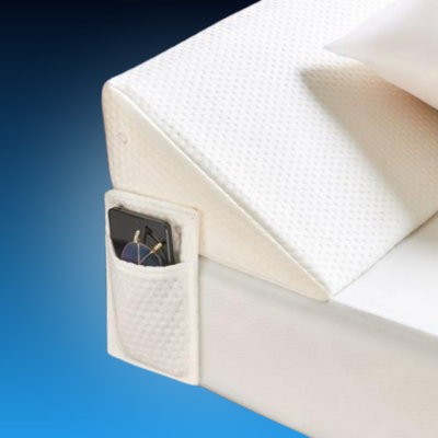 Bed Gap Filler Wedge Pillow for Headboard