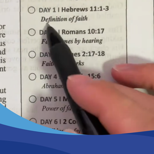 Start with Scripture