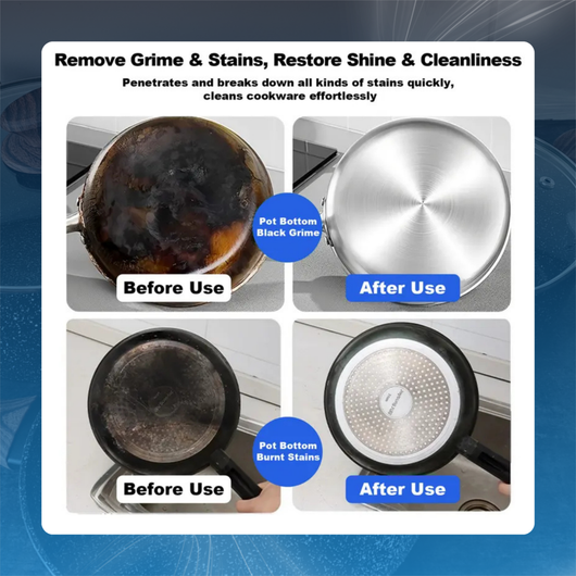 Black Stain Remover for Pots & Pans