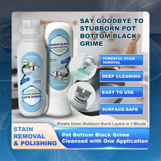 Black Stain Remover for Pots & Pans