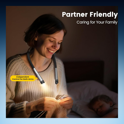 Bendable LED Neck Reading Light