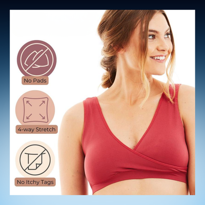 Criss Cross Nursing Sleep Bra 4 Pack