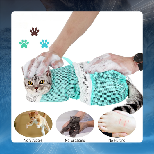 Cat Grooming Shower Bag