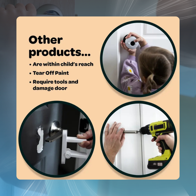 Childproof Door Knob Safety Lock