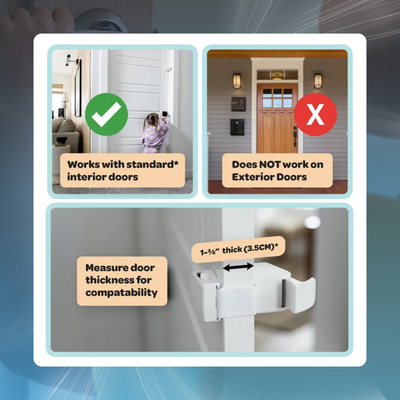 Childproof Door Knob Safety Lock