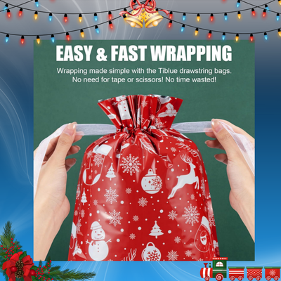 Easy Christmas Gift Wrap Set