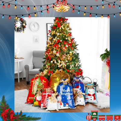 Easy Christmas Gift Wrap Set