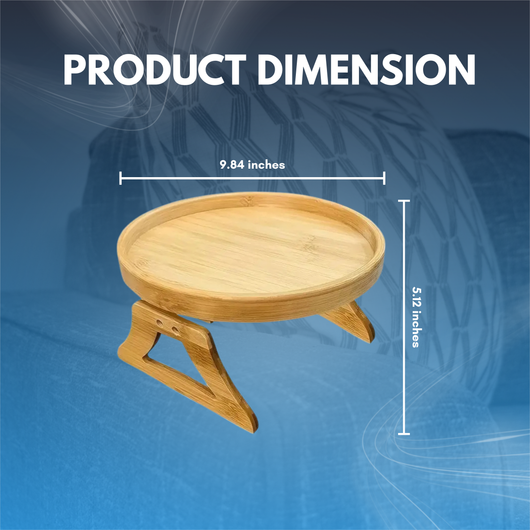 Portable Sofa Clip On Tray Table