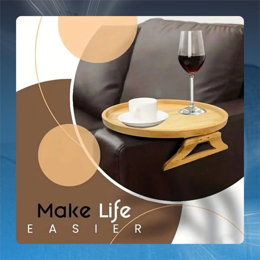 Portable Sofa Clip On Tray Table
