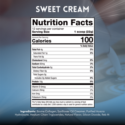 Protein Collagen Coffee Creamer