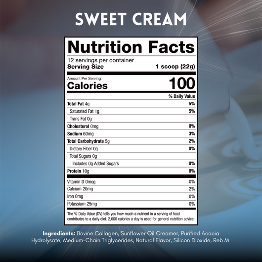 Protein Collagen Coffee Creamer