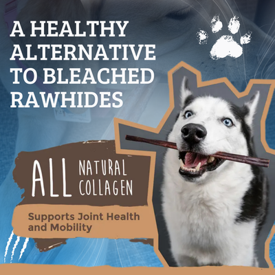 Natural and Digestible Collagen Dog Sticks
