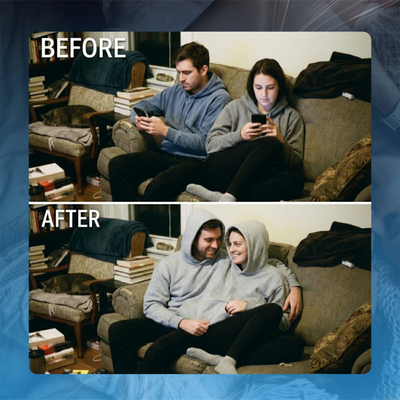 Oversized Matching Couple Hoodie