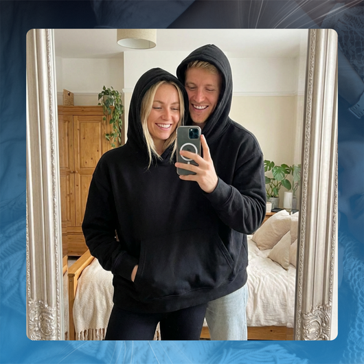 Oversized Matching Couple Hoodie
