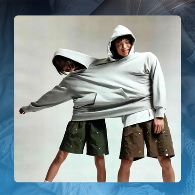 Oversized Matching Couple Hoodie