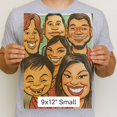 The Funny Pencil – Custom Caricatures for Everyone (Copy)