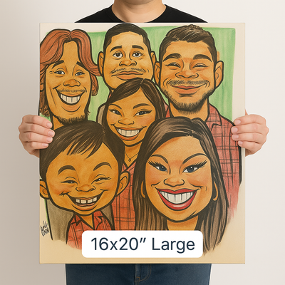 The Funny Pencil – Custom Caricatures for Everyone (Copy)